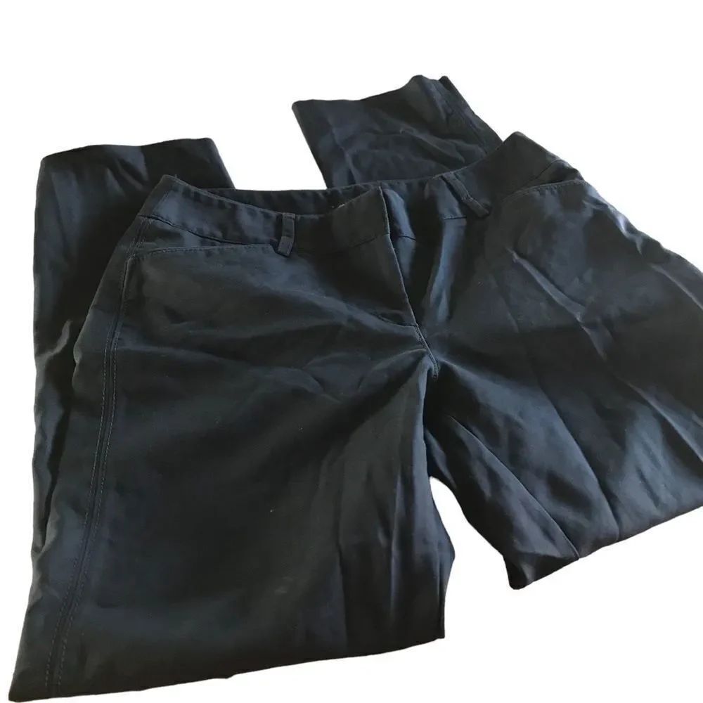 White House black market size 4 black dress pants excellent condition